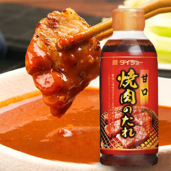 大逸昌 日本进口  甘口微甜烤肉汁 日式料理烤肉调味酱烧肉汁 蘸酱400g /粮油调味 /调味品 /复合调味汁 商品图3