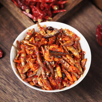 田野故事 香辣小鱼小虾230g 下饭菜 虾米酱虾仔酱鱼仔酱 拌饭拌面即食 /粮油调味 /调味品 /榨菜/酱腌菜 商品图1