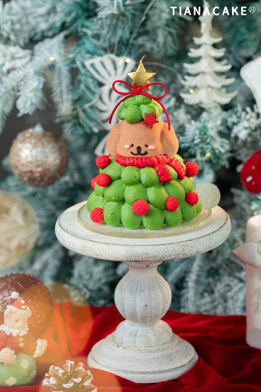 🌟圣诞限定｜修狗星愿树🎄（五寸树莓开心果） 商品图5