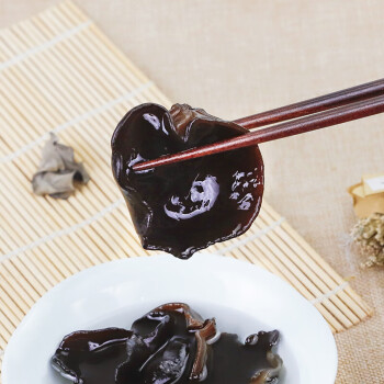 川珍细木耳208g 黑木耳椴木秋木耳无根煲汤凉拌炒菜山珍特产南北干货 /粮油调味 /南北干货 /菌菇干货