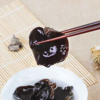 川珍细木耳208g 黑木耳椴木秋木耳无根煲汤凉拌炒菜山珍特产南北干货 /粮油调味 /南北干货 /菌菇干货 商品图0