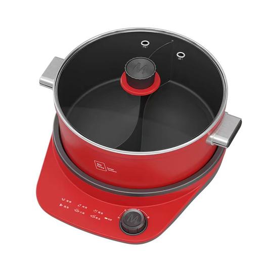 米技生活多功能锅EMP-L6041/6011家用电火锅料理锅 商品图4
