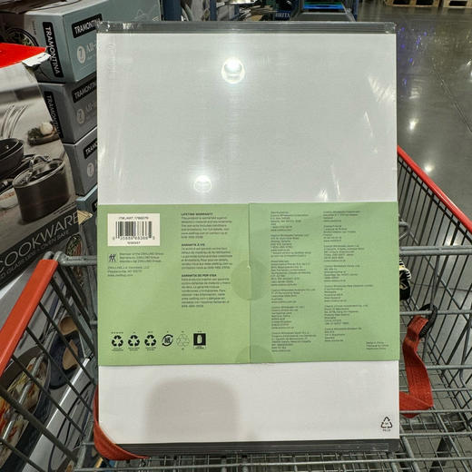 双立人公司出品  J.A.HENCKELS  单立人砧板。 美国🇺🇸直邮特价只要350元/三个一套！🉐大菜板的尺寸是42×29㎝，中号37.5×25.4㎝，小号30.4×21.5㎝ 商品图4