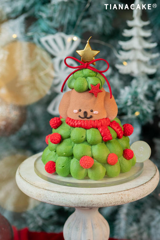 🌟圣诞限定｜修狗星愿树🎄（五寸树莓开心果） 商品图6