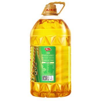 九三 食用油 非转基因 压榨一级玉米油 玉米胚芽油 4L /粮油调味 /食用油 /玉米油 商品图3