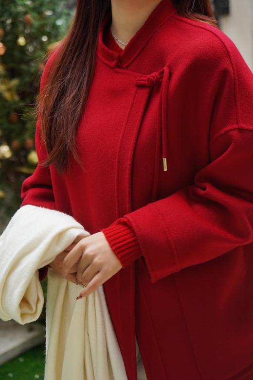 M1L1臣禾新中式呢大衣 JZ244080475 商品图4