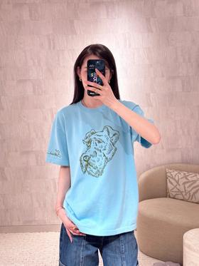 驴家 猎狐梗提花针织短袖（JN）