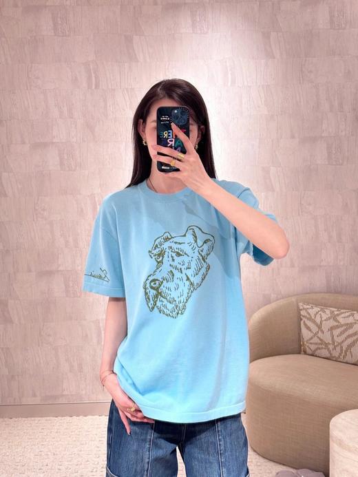 驴家 猎狐梗提花针织短袖（JN） 商品图0