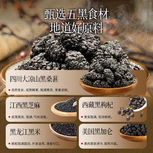 优选 | 轻上 桑葚五黑酸奶营养饮品以黑养黑焕发黑营养220ml*10瓶 商品图1