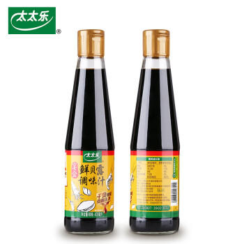 太太乐 鲜贝露 复合调味汁  烹调凉拌刺身蘸食 405ml /粮油调味 /调味品 /复合调味汁 商品图4