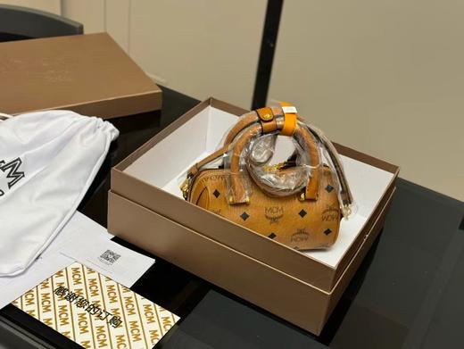 B121523时尚百搭印花单肩斜挎手提mini波士顿枕头包 商品图8