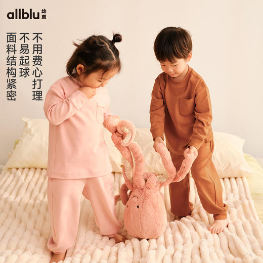 【秋Vol.2】幼岚童装「经典撸猫棉」柔软亲肤家居服套装24秋季新款儿童睡衣ZY 商品图3