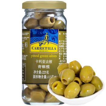 卡利亚去核青橄榄罐头225g 西班牙进口 意面披萨西餐鸡尾酒沙拉配料 /粮油调味 /调味品 /榨菜/酱腌菜 商品图2