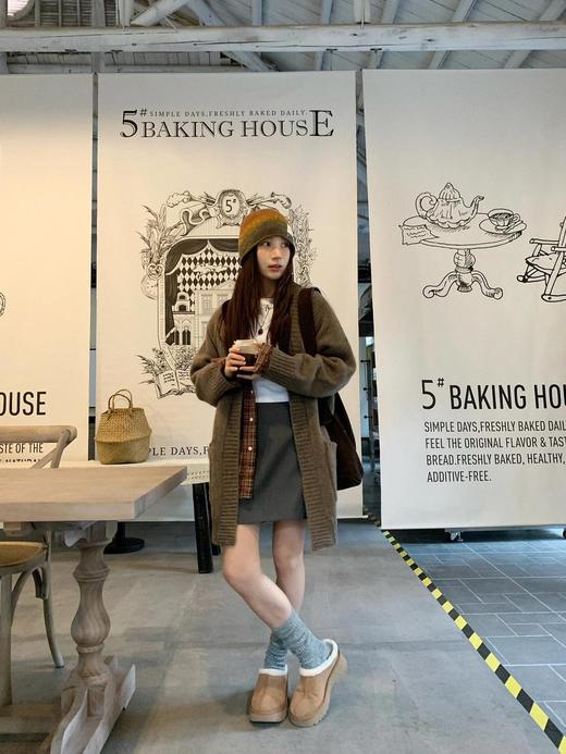 澳洲UGG雪地靴厚底人鱼底皮毛一体半拖毛毛拖鞋5cm（XR) 商品图10