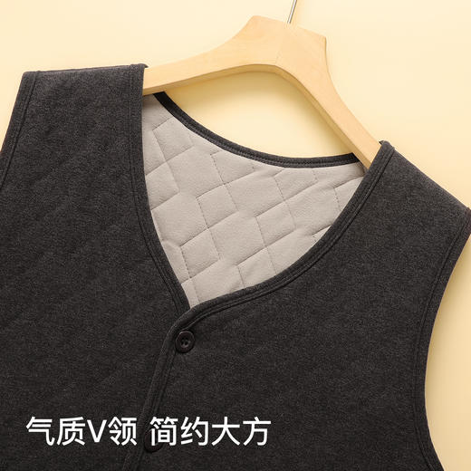 【100%绵羊毛填充】秋冬680g加厚保暖马甲男士保暖上衣男士无痕绗缝马甲 商品图5