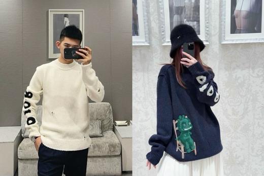 D家 原版级🦕恐龙毛织圆领毛衣（JN） 商品图0