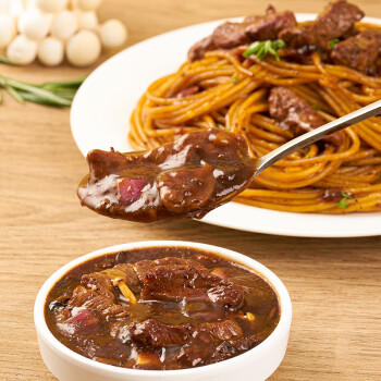 小熊驾到番茄肉酱意大利面215g*4盒儿童意面家用方便面速食意粉通心粉拌面 /粮油调味 /意大利面 /速食意大利面 商品图1