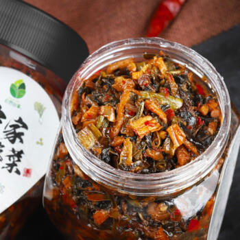 田野故事 农家外婆菜450g 下饭拌面配粥湖南特产香辣酱菜咸菜微辣瓶装即食 /粮油调味 /调味品 /榨菜/酱腌菜 商品图2
