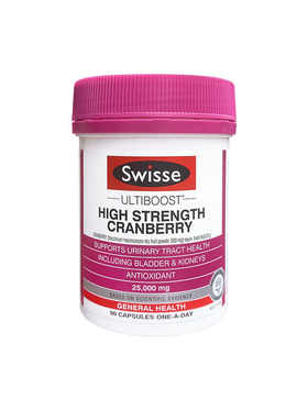 【保税仓】Swisse蔓越莓精华胶囊 90粒