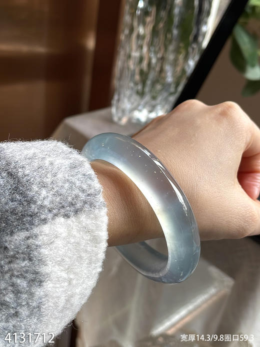 玻璃种木那手镯【4131712】圈口59.3~具体价格微信咨询 商品图3