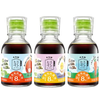 六月鲜·轻系列 轻8克轻盐有机酱油100ml【特级酱油】生抽欣和出品 /粮油调味 /调味品 /酱油 商品图1