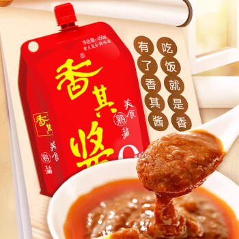香其酱450g*2袋  东北大酱熟酱黄豆酱 下饭酱拌面蘸 /粮油调味 /调味品 /烹饪酱 商品图0