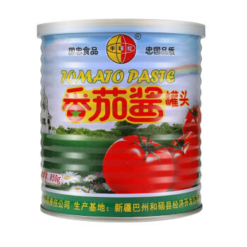 半球红 198克 新疆番茄酱罐头番茄膏 仅新疆新鲜番茄浓缩直灌 /粮油调味 /调味品 /西式酱料 商品图2