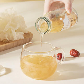 猫千岁即食银耳羹礼盒220ml*6瓶 银耳红枣枸杞汁非干货速食早餐饮品送礼 /粮油调味 /南北干货 /菌菇干货 商品图3