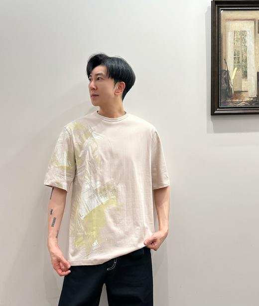 杰尼家 2024纯棉短袖圆领 T 恤 商品图2