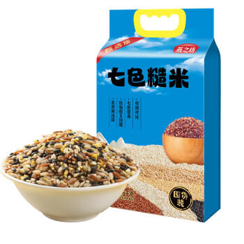 燕之坊七色糙米5斤 糙米 大米 玉米 黑米 红米 绿糙米 同煮同熟 /粮油调味 /杂粮 /谷米类 商品图6