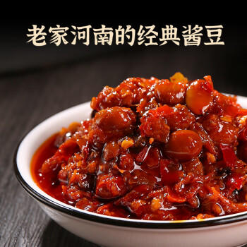 鲜窝窝 西瓜酱豆260g(香辣味) 河南特产黄豆瓣酱豆子酱下饭蘸酱 /粮油调味 /调味品 /中式酱料 商品图2