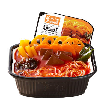 莫小仙自热火锅毛血旺340g/盒 方便速食食品懒人重庆麻辣烫零食夜宵 /粮油调味 /方便食品 /方便火锅 商品图2