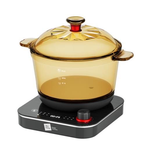 米技生活电煮锅ECE-GS22家用多功能电煮玻璃锅 商品图5