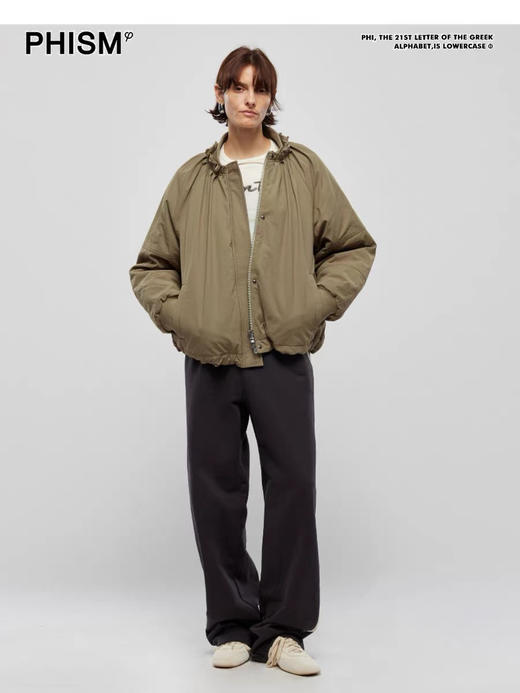 花苞领茧型短款棉服 商品图0