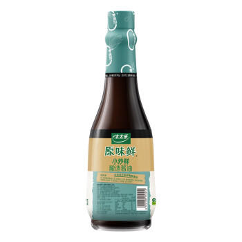 太太乐 原味鲜 小炒鲜酱油450ml【特级酱油】0添加防腐剂 炒菜 /粮油调味 /调味品 /酱油 商品图2