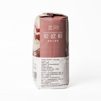 柔风软欧粉2.5kg 烘焙原材料面粉5斤 披萨面包粉 无添加高筋粉小麦粉 /粮油调味 /面粉 /通用粉 商品图2