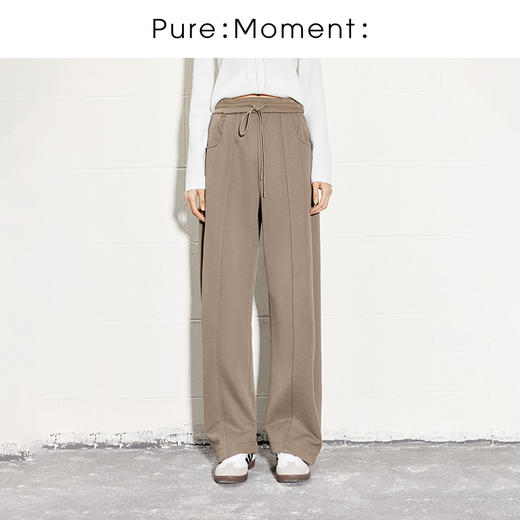 【商场同款】麦檬春秋针织长裤4F1250851 商品图0