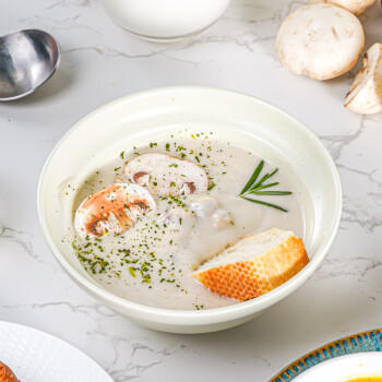 百利 奶油蘑菇浓汤 法式速食早餐即食免煮代餐奶香味菌菇浓汤200g /粮油调味 /方便食品 /速食汤 商品图3