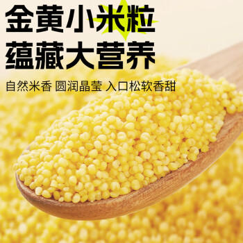 赤川赤峰黄小米4斤 赤峰小米（内蒙古小米粥杂粮神谷小米） /粮油调味 /杂粮 /谷米类 商品图3