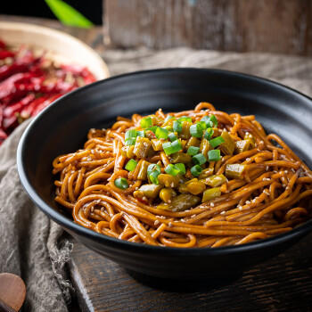 云山半武汉碱水热干面湖北特产非油炸方便速食早餐夜宵干拌面挂面条170g /粮油调味 /方便食品 /其他方便食品 商品图4