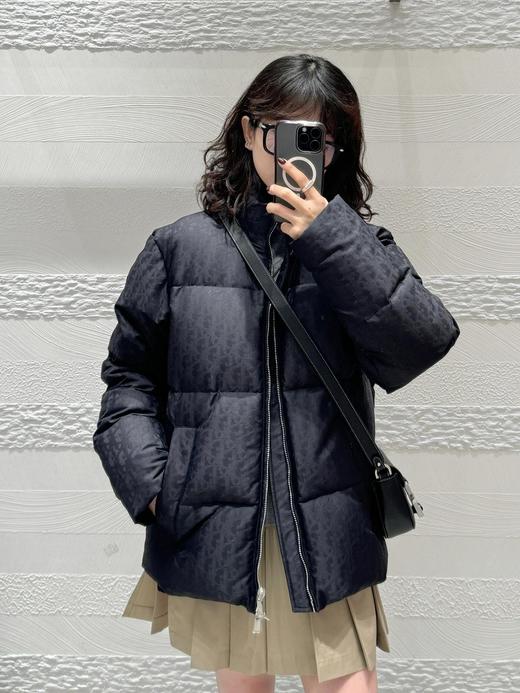 D家 满印花 羽绒立领外套（JN） 商品图0