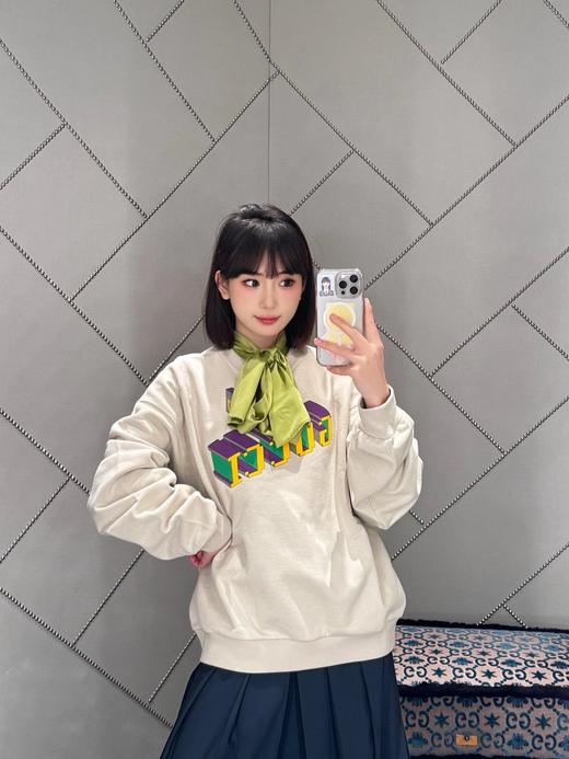 G家 3D 印花圆领卫衣（JN） 商品图1