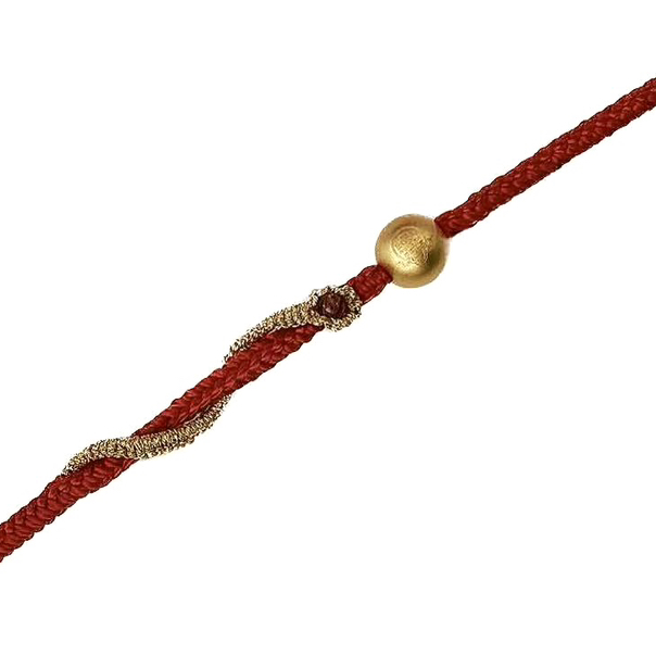 蛇来运转编织手绳