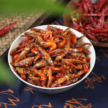 田野故事 香辣小鱼小虾230g 下饭菜 虾米酱虾仔酱鱼仔酱 拌饭拌面即食 /粮油调味 /调味品 /榨菜/酱腌菜 商品图2