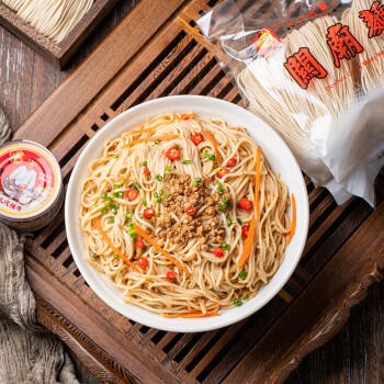 度小月（DuHsiaoyueh）中国台湾 手工关庙面 600g 火锅挂面条细面特产早餐拉面条 /粮油调味 /挂面 /传统挂面 商品图3