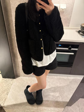 澳毛皮毛一体外套