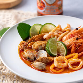 水妈妈 泰国进口 冬阴功酱 泰式酸辣虾汤调料冬阴功汤料火锅汤底227g /粮油调味 /调味品 /火锅底料/蘸料 商品图3