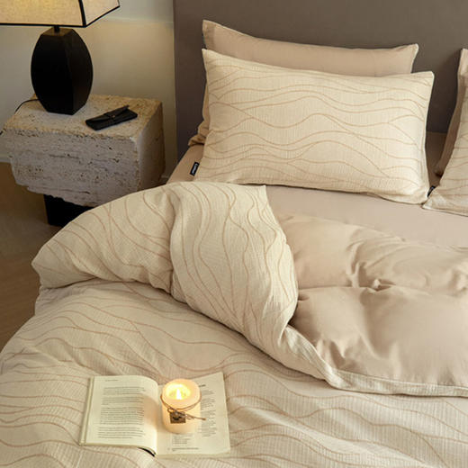 JUST27 全棉A类三层纱磨毛四件套RJ067 商品图1