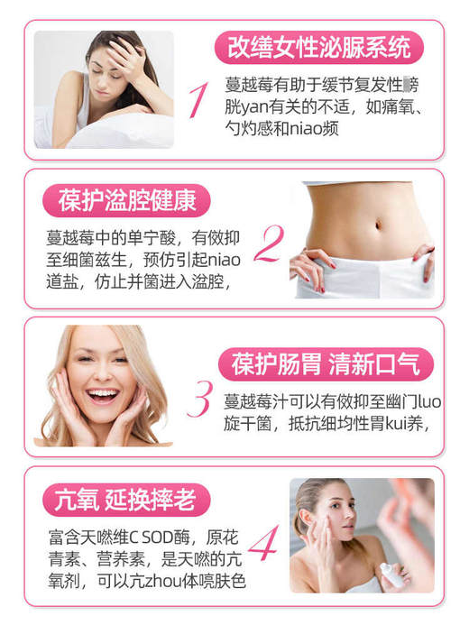 【保税仓】Swisse蔓越莓精华胶囊 90粒 商品图2