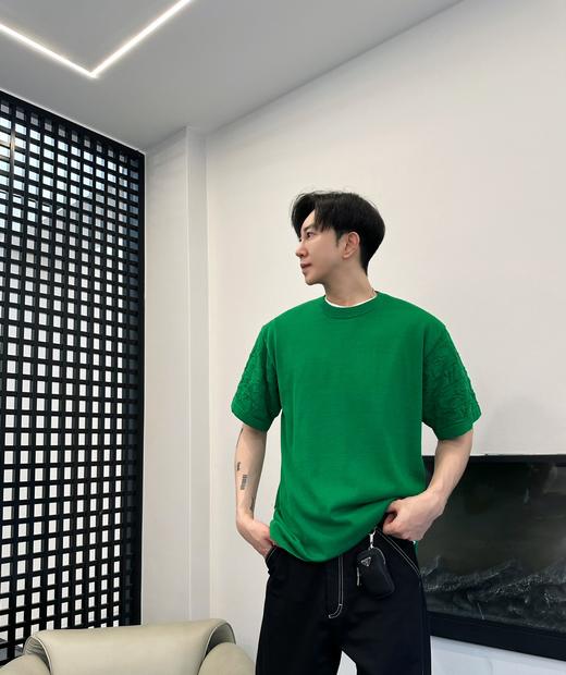 驴家 提花针织短袖（JN） 商品图1